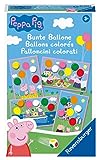 Ravensburger Mitbringspiel 20853 Peppa Pig Bunte Ballone Lustiges Farbwürfelspiel für Kinder ab 3 Jahren