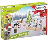 Schleich 97873 Farm World 2019 Adventskalender, Mehrfarbig