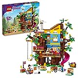 LEGO 41703 Friends Freundschaftsbaumhaus mit Minipuppen, Natur-Lernspielzeug für Mädchen und Jungen ab 8 Jahren, Spielzeughaus Heartlake City