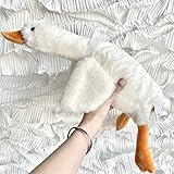 Tanha Gans Kuscheltier, Kuscheltier Gans, Kuscheltier Plushie, Kawaii Kuscheltier Plush, Ente Kuscheltier, Großes Gänse-Stofftier (Weib., 49cm)