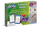 Clementoni Galileo Kids Wissens-Quiz für Kinder - Lehrreiches Kartenspiel mit Frage-Antwort-Spiel ab 6 Jahren - Allgemeinwissen & Spaß für die ganze Familie 69808