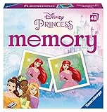 Ravensburger Memory Disney Princess Mini-Erinnerungsspiel, passende Bildpaare Finden, für Kinder ab 3 Jahren, pädagogisches Kleinkinder-Spielzeug