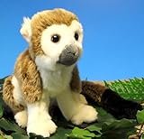 Plüschtier Affe Totenkopfäffchen - sitzend - 20 cm