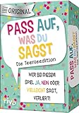 Pass auf, was du sagst – Die Teenieedition: Wer bei diesem Spiel »Ja«, »Nein« oder »Vielleicht« sagt, verliert! | Geschenk zum Geburtstag. Ab 12 Jahren