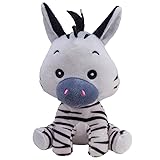 Landahl & Baumann Kuscheltier für Baby und Kinder, 20 cm superweich Plüschtier, Verschiedene Tiere und Farben, Spielzeug für Mädchen und Jungen (Zebra)