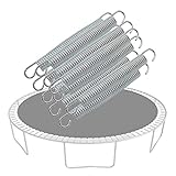 uyoyous 15 Stück Trampolin Federn Trampolininfeder Sprungfedern Trampolin Federn für Trampolin Zugfeder Trampolin Zugfeder stark für Länge 135mm
