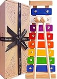 Jaques Von London Xylophon – Perfekt spielzeug ab 1 2 3 jahr Beinhaltet kostenlose Songblätter für glockenspiel holzspielzeug - Quaility-Spiele seit 1795.