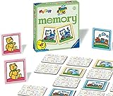 Ravensburger Spiele - 20877 - My first memory Meine Lieblingssachen, Merk- und Suchspiel mit extra großen Bildkarten für Kinder ab 2 Jahren