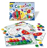 Ravensburger Kinderspiele 20832 - Colorino - Kinderspiel zum Farbenlernen, Mosaik Steckspiel, Spielzeug ab 2 Jahre