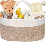 Wickeltisch Organizer Wickeltasche Organizer Baby Wickelkorb Organiz-er Wickelkommode-Organi-zer Windel Wickel organi-zer Zuhause Windelorganisator Korb Baby Babykorb Geschenk für Neugeborene