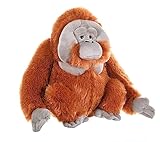 Wild Republic 11505 12250 Plüsch Orangutan, Cuddlekins Kuscheltier, Plüschtier, 30 cm