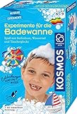 KOSMOS 657833 Experimente für die Badewanne, Experimentier-Spaß mit Seifenboot, Wasserrad und Taucherglocke, Forscher-Set, Experimentierset für Kinder, Badewannen-Spielzeug ab 6 Jahre
