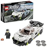 LEGO 76900 Speed Champions Koenigsegg Jesko Rennauto, Spielzeugauto, Modellauto zum selber Bauen