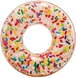 Intex 56263NP Luftmatratze Schwimmreifen aufblasbar 'Sprinkle Donut' , Mehrfarbig, 99 x 25 cm