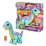 Hasbro furReal Sam, der Brontosaurus interaktives Animatronik-Plüschspielzeug, 40+ Geräusche und Reaktionen, Ab 4 Jahren