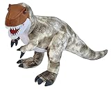 Wild Republic Dinosaur T-Rex, Dinosaurier, Mädchen und Jungs Geschenk, Schmusetier für Babys, Nachhaltiges Kuscheltier mit Einer Füllung aus recycelten Wasserflaschen, 63 cm