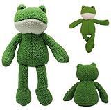 LGWJHCY Langbeiniger Frosch Plüschtier Stofftier, Frösche Flauschiges Stofftier, Tier Spielzeug, Niedlich Kissenpuppe, Kuscheltier Puppe Geschenk für Kinder Mädchen Jungen.