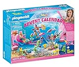 PLAYMOBIL Adventskalender 70777 Badespaß Meerjungfrauen, Ab 4 Jahren