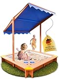 Sandkasten mit Dach und Spielecke (pro-manufactur)