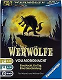 Ravensburger 26703 - Werwölfe - Vollmondnacht, Gesellschaftsspiel ab 9 Jahren, Actionsspiel für 3-10 Spieler, Spielereihe