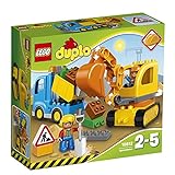 Spielzeug Bagger und Lastwagen mit Figuren (LEGO)