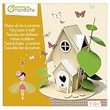 MY MANDARINE CO174C - Kreativbox, ab 6 Jahren, Feenhaus zum Bauen, 1 Stück