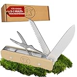 Eli® Taschenmesser für Kinder - erstes Kindertaschenmesser inkl Säge - Kindermesser - Schere - Multitool 3 in 1 Taschenwerkzeug - Werkzeug - Multifunktionswerkzeug