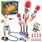 HappyGoLucky Tret-Rakete, Outdoor Spielzeug für Kinder (3PCS)