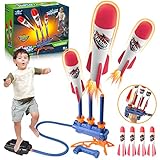 HappyGoLucky Tret-Rakete, Outdoor Spielzeug für Kinder (3PCS)