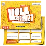 DENKRIESEN - VOLL VERSCHÄTZT! Classic Edition | DIN A4 Spielblock | Ab 12 Jahren | Schätzspiel | Familienspiel | Partyspiel | Ohne Internet | Antworten mit auf dem Block