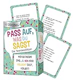 Pass auf, was du sagst – Die Teenieedition: Wer bei diesem Spiel »Ja«, »Nein« oder »Vielleicht« sagt, verliert! | Geschenk zum Geburtstag. Ab 12 Jahren