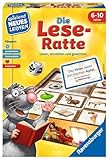 Ravensburger 24956 - Die Lese-Ratte - Spielen und Lernen für Kinder, Lernspiel für Kinder ab 6-10 Jahren, Spielend Neues Lernen für 1-4 Spieler, Yellow