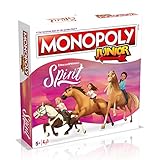 Winning Moves - Monopoly Junior - Spirit - Gesellschaftsspiel für Erwachsene und Kinder - Alter 8+ - Deutsch