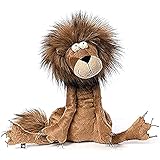 SIGIKID 38056 Metusa Leo Beasts Town Kinder und Erwachsene Kuscheltier empfohlen ab 3 Jahren braun, 17 x 18 x 33