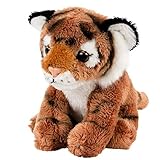 Teddys Rothenburg Kuscheltier Tiger Tazze rot klein 15 cm Plüschtiger by Uni-Toys