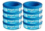 Angelcare Angelcare, 8er-Pack, Original-Nachfüllkassetten für Angelcare Comfort Plus Windeleimer