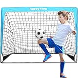 Happy Jump Fussballtor Pop Up Fussballtore für Kinder Garten Fussball Tor Football Ball Tore 1 Packung