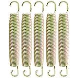 Arebos Trampolin Federn 178 mm 24 Stück Federset Ersatzfedern Trampolinfeder Zugfeder aus Edelstahl, rostfrei Stahlfeder Spiralfeder Befestigung Ersatzteile Gartentrampolin