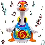 Gehen, Reden, Singen und Musik Hip Hop Goose TG656 Tanzen - Kühle Tanzen-Spielzeug für Jungen und Mädchen für Kinder oder Kleinkinder - Geschenk für 1 2 3 4 5 Jahre alten