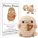 Positive Potato Pocket Hug Geschenk | Lustige Positive Kartoffel Puppes, Emotionales Unterstützungs Geschenk Aus Eingelegter Gurke, Positive Tomaten | Best Gift for Family, Boyfriend