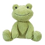 Apricot Lamm-Kuscheltier Frosch 23 cm-Spielzeug, Plüsch, Samt, weich, kuschelig, perfekt für Kinder (Grüner Frosch, 8,5 Zoll)