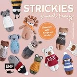 Strickies sweet & easy: 20 tierisch süße Amigurumi-Püppchen stricken | Löwe, Hase, Bär, Pinguin und mehr aus einem Strickquadrat