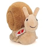 Teddy Hermann Herzekind 93955 Schnecke Lotta 20 cm, Kuscheltier, Plüschtier
