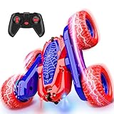 Dreamlandia Ferngesteuertes Auto ab 3-10 Jahre, 2.4Ghz 360° Flip RC Auto Outdoor Spielzeug ab 3-8 Jahre Junge, 4WD Monstertruck Geburtstags Geschenke für Kinder, Junge
