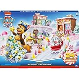 PAW PATROL Adventskalender 2020 mit Sammelfiguren und Winterlandschaft