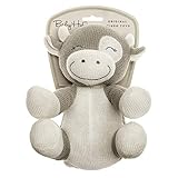 BABY HUG Sitting Cow Hug Me, 3831118800162, Strickplüsch, Kleine Kuh sitzend 23cm A19, Beige, Natural