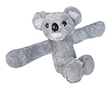 Wild Republic 19434 21093 Huggers Schnapparmband Kuscheltier, Plüschtier, Koala, Grau, 20 cm, 8\