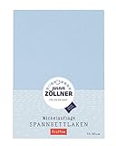 Julius Zöllner 8390449310 Spanntuch für die Wickelauflage, 75 x 85 cm, Frottee, hellblau
