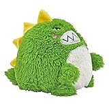 Kögler 26928 - Swappies, niedliches Wende-Plüschtier, Dino und Ei, ca. 17 x 15 cm, aus weichem Polyester, waschbar, 2 Kuscheltiere in einem