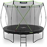 Trampolin mit 305 cm durchmesser, bis 150 kg Benutzergewicht und innenliegendem Sicherheitsnetz 'Ultimate Pro' (Kinetic Sports)